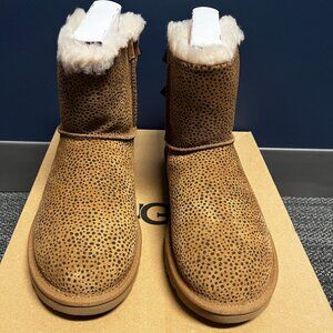 UGG Mini Bailey Bow Micro Cheetah